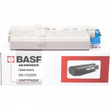 Картридж BASF замена OKI 46490605 Yellow (BASF-KT-46490605) w_BASF-KT-46490605