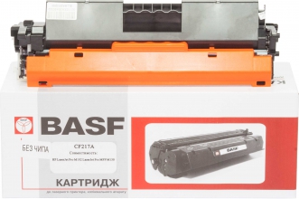Картридж тонерний BASF для HP LJ Pro M102/M130 аналог CF217A Black (BASF-KT-CF217A-WOC) без чіпа w_BASF-KT-CF217A-WOC