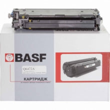 Картридж BASF заміна HP 502A Q6472A Yellow (BASF-KT-Q6472A) w_BASF-KT-Q6472A