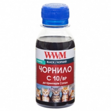 Чернила WWM C10 Black для Canon 100г (C10/BP-2) пигментные w_C10/BP-2