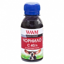 Чорнило WWM C40 Black для Canon 100г (C40/B-2) водорозчинне w_C40/B-2