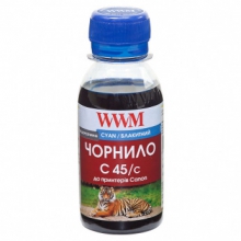 Чорнило WWM C45 Cyan для Canon 100г (C45/C-2) водорозчинне w_C45/C-2