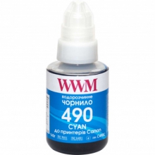 Чернила WWM GI-490 Cyan для Canon 140г (C490C) w_C490C