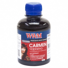 Чернила WWM CARMEN Photo Black для Canon 200г (CU/PB) водорастворимые w_CU/PB