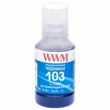 Чернила WWM 103 Cyan для Epson 140г (E103C) водорастворимые w_E103C
