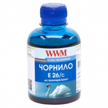 Чернила WWM E26 Cyan для Epson 200г (E26/C) водорастворимые w_E26/C