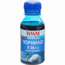 Чернила WWM E26 Light Cyan для Epson 100г (E26/LC-2) водорастворимые w_E26/LC-2