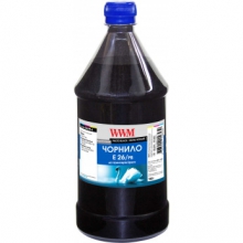 Чорнило WWM E26 Photo Black для Epson 1000г (E26/PB-4) водорозчинне w_E26/PB-4