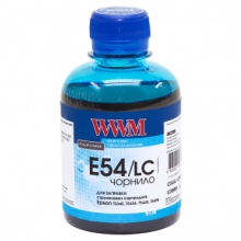 Чорнило WWM E54 Light Cyan для Epson 200г (E54/LC) водорозчинне w_E54/LC