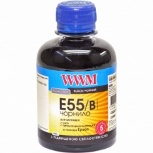 Чорнило WWM E55 Black для Epson 200г (E55/B) водорозчинне w_E55/B