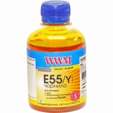 Чернила WWM E55 Yellow для Epson 200г (E55/Y) водорастворимые w_E55/Y