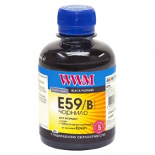 Чорнило WWM E59 Black для Epson 200г (E59/B) водорозчинне w_E59/B