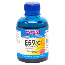 Чорнило WWM E59 Cyan для Epson 200г (E59/C) водорозчинне w_E59/C