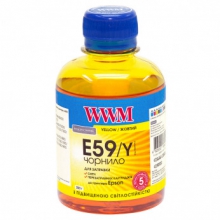 Чернила WWM E59 Yellow для Epson 200г (E59/Y) водорастворимые w_E59/Y