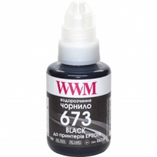 Чорнило WWM 673 Black для Epson 140г (E673B) водорозчинне w_E673B