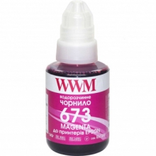 Чернила WWM 673 Magenta для Epson 140г (E673M) водорастворимые w_E673M