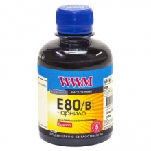 Чернила WWM E80 Black для Epson 200г (E80/B) водорастворимые w_E80/B
