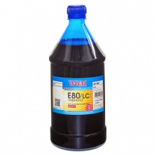 Чорнило WWM E80 Light Cyan для Epson 1000г (E80/LC-4) водорозчинне w_E80/LC-4
