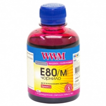 Чорнило WWM E80 Magenta для Epson 200г (E80/M) водорозчинне w_E80/M