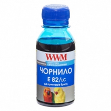 Чернила WWM E82 Light Cyan для Epson 100г (E82/LC-2) водорастворимые w_E82/LC-2