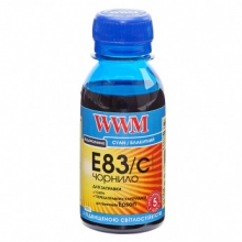 Чорнило WWM E83 Cyan для Epson 100г (E83/C-2) водорозчинне w_E83/C-2