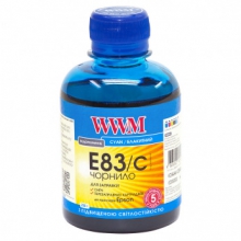 Чернила WWM E83 Cyan для Epson 200г (E83/C) водорастворимые w_E83/C