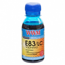 Чернила WWM E83 Light Cyan для Epson 100г (E83/LC-2) водорастворимые w_E83/LC-2
