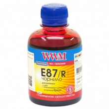 Чорнило WWM E87 Red для Epson 200г (E87/R) водорозчинне w_E87/R