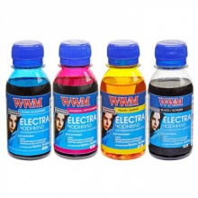 Комплект чорнила WWM ELECTRA B/C/M/Y для Epson 4х100г (ELECTR.SET42) водорозчинне w_ELECTR.SET42