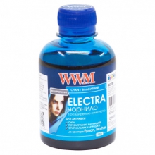 Чорнило WWM ELECTRA Cyan для Epson 200г (EU/C) водорозчинне w_EU/C