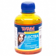Чернила WWM ELECTRA Yellow для Epson 200г (EU/Y) водорастворимые w_EU/Y
