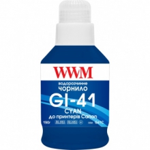 Чорнило WWM GI-41 для Canon 190г Cyan (G41C) w_G41C