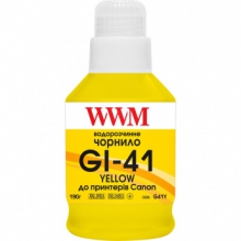 Чорнило WWM GI-41 для Canon 190г Yellow (G41Y) w_G41Y