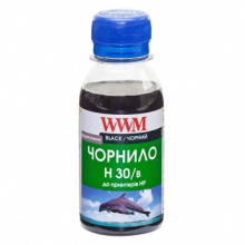 Чорнило WWM H30 Black для HP 100г (H30/B-2) водорозчинне w_H30/B-2