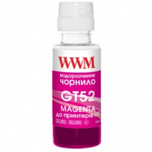 Чернила WWM GT52 100г Magenta (Червоний) (H52M) w_H52M