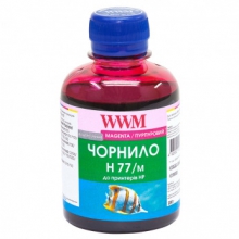 Чорнило WWM H77 Magenta для HP 200г (H77/M) водорозчинне w_H77/M