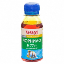 Чорнило WWM H77 Yellow для HP 100г (H77/Y-2) водорозчинне w_H77/Y-2