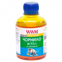 Чорнило WWM H77 Yellow для HP 200г (H77/Y) водорозчинне w_H77/Y