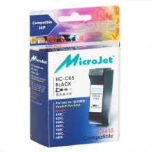 Картридж MicroJet для HP DJ 840C аналог HP №15 (C6615DE) Black (HC-C05) w_HC-C05