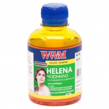 Чорнило WWM HELENA Yellow для HP 200г (HU/Y) водорозчинне w_HU/Y