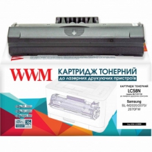 Картридж тонерный WWM для HP LJ Pro M102/M130 аналог CF217A Black ( 1600 копий) (LC59N) w_LC58N