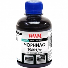 Чорнило WWM T9651 Black для Epson 200г (T9651/BP) пігментне w_T9651/BP
