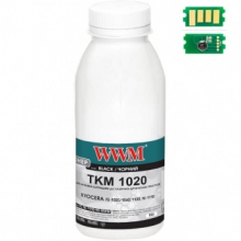 Тонер и Чип WWM 90г Black (TC-TK-1110-90-WWM) w_TC-TK-1110-90-WWM